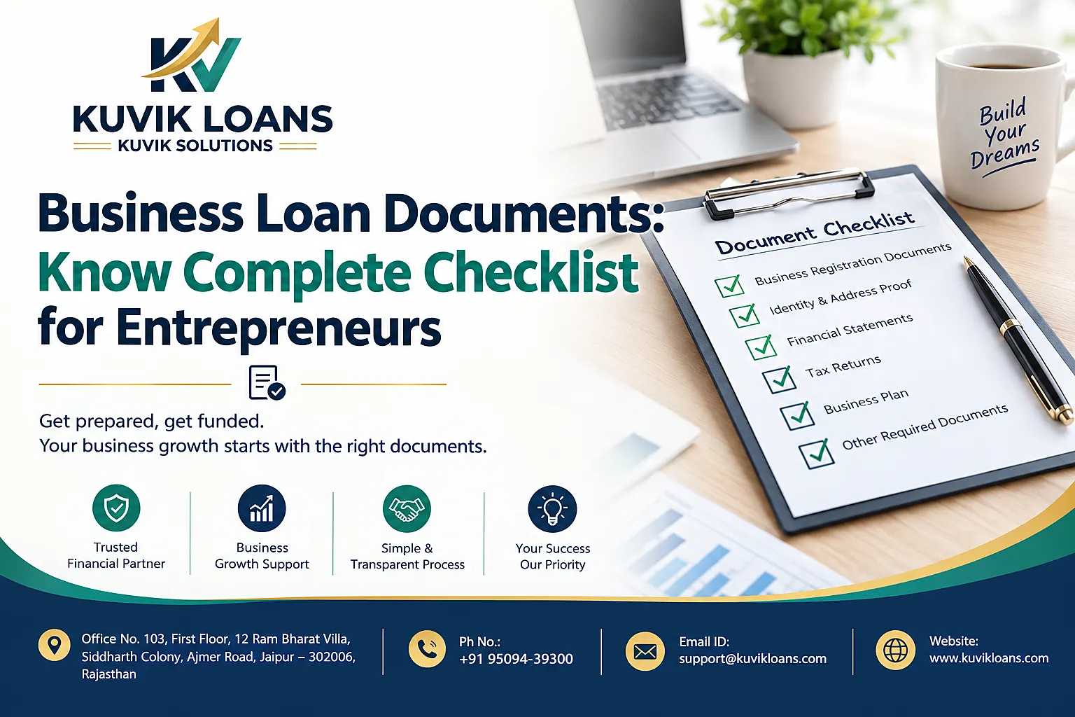 Business Loan Documents: Know Complete Checklist for Entrepreneurs